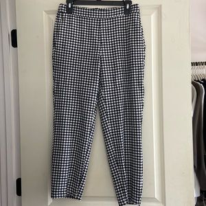 Old navy gingham pull on pants